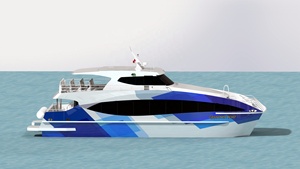 Grandsea 100 Hành Khách Nhôm <span class=keywords><strong>Catamaran</strong></span> Phà Thuyền Tốc Độ Để Bán - Product Image 5