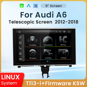 HFmidia 2026 Nuevo Sistema Linux con Pantalla de 9 Pulgadas para Audi A6 A7 C7 2012 2013 2014 2015 2016 Reproductores de Video para Auto con CarPlay - Product Image 2