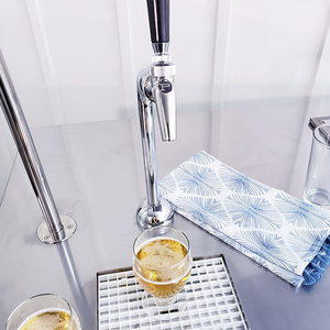 Prix d'usine Chariot distributeur de bière en or mobile personnalisé Chariot de <span class=keywords><strong>champagne</strong></span> de luxe pour les fêtes de mariage - Product Image 3