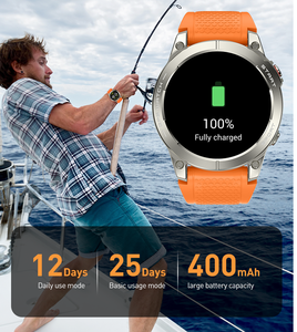 Montre intelligente S53 GPS, écran tactile de 1,43 pouce, suivi de la forme physique, BT5.3, Reloj Inteligente, 400 mAh, plusieurs langues, montre intelligente de sport - Product Image 2