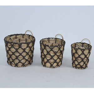 Panier de rangement rond en corde de <span class=keywords><strong>papier</strong></span> tissé, panier de salon, nouveau <span class=keywords><strong>design</strong></span>, livraison gratuite - Product Image 3