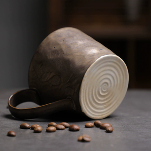 Manufactory Direct Vintage Large Capacity Porcelain <b>Ceramic</b> <b>Mugs</b> Business Gifts Food Safe Reusable Customizable Design Microwave - Product Image 4