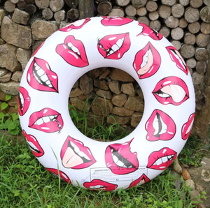 Anillo de natación exquisito de PVC con <span class=keywords><strong>labio</strong></span> Rosa inflable personalizado de PVC - Product Image 5