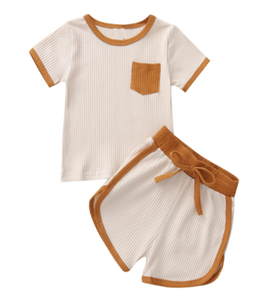 New fashion trend abbigliamento sportivo per bambini set di vestiti t-shirt pantaloncini lovely boy girl baby suit 0-4 <span class=keywords><strong>anni</strong></span> vestiti estivi - Product Image 4