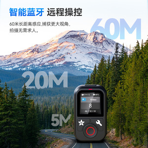 Télécommande sans fil Bluetooth avec écran couleur compatible <span class=keywords><strong>Telesin</strong></span> pour <span class=keywords><strong>GoPro</strong></span> 13/12/<span class=keywords><strong>11</strong></span>/10/9/8/Max, longue durée de vie de la batterie - Product Image 5