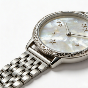 Reloj de Cuarzo Minimalista y Elegante para Mujer con Logotipo Personalizado al por Mayor - Reloj de Pulsera de Acero Inoxidable Resistente al Agua - Product Image 6