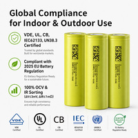 Batterie liquide durable 21700 40P 50E 4000mAh 5000mAh 10C 3C 3.7V 1000 cycles sûre LiMn2O4 pour voiturettes de golf, robots aspirateurs, jouets