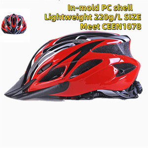 Trọng lượng nhẹ xe đạp đi xe đạp Mũ bảo hiểm CE en1078 chứng nhận OEM núi Xe đạp nửa Mũ bảo hiểm cho người lớn người đàn ông kích thước lớn nhựa - Product Image 2