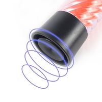 Baton Rechargeable multifonction avec LED, rouge et bleu, équipement PC incassable avec fond magnétique