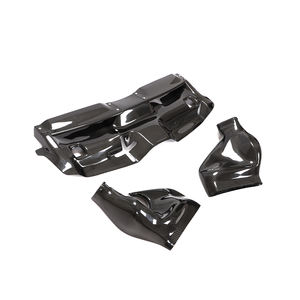 Sistema di prese d'aria fredda W204 C63 in fibra di carbonio per Mercedes Benz W204 C63 AMG <span class=keywords><strong>incl</strong></span> Black Series 08-15 - Product Image 3
