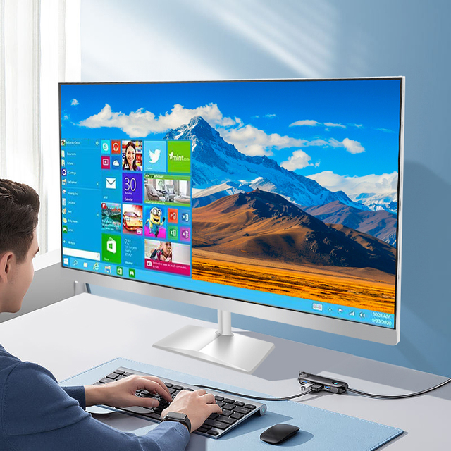 27" 2K 2560x1440 Touch Screen Desktops Computer All in One Gaming PC With RTX 3050 Graphics Card