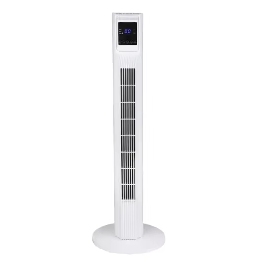 Eurotech 2025 New Design Remote Control Shaking Head Cooling Tower Fan Household & Hotel Use Energy-saving Low Noise