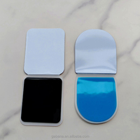Feuille adhésive double face en gel PET PU GABANA personnalisée, haute résistance, sans dommages, écologique, découpée rectangulairement, mousse adhésive réutilisable