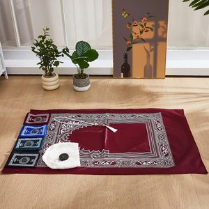 Tapis de <span class=keywords><strong>prière</strong></span> islamique imperméable en polyester, format poche, sac de transport, tapis de <span class=keywords><strong>prière</strong></span> musulman, tapis de <span class=keywords><strong>prière</strong></span> portable <span class=keywords><strong>pour</strong></span> les voyages - Product Image 5