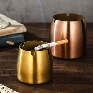 Cenicero de Acero Inoxidable Clásico Personalizable con Logotipo, Grueso, Sin Humo, Fácil de Limpiar, para Cigarros, para Hotel o Bar - Product Image 5