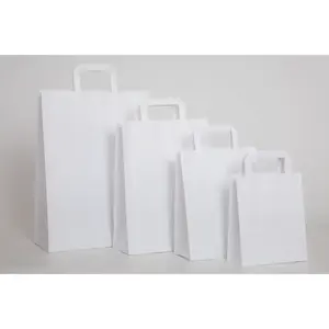 Bolsa de cartón con asas planas, merchandising personalizado - Product Image 1