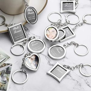 Llavero de Metal con Diseño Creativo Personalizado, Llavero con Marco de Fotos, Llavero para Parejas, Pequeño Regalo Conmemorativo - Product Image 6