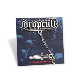 Destek kartı ile promosyon Metal Pin paketlenmiş özel tasarım Metal mineli yaka rozeti rozeti - Product Image 1