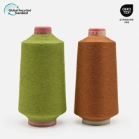 Fil DTY 100% Nylon - Fil élastique doux à haute ténacité teinté pour le tricot à la main, la couture et le tissage