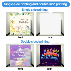 Tùy chỉnh thương mại hiển thị hiển thị <span class=keywords><strong>Pop</strong></span> uptension vải có thể thu vào biểu ngữ đứng phông nền phương tiện truyền thông walls10ft/15ft/20ft - Product Image 4