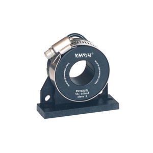 Transformador de Corriente de Secuencia Cero de Núcleo Dividido YHDC ZST023BT/BL 1000mA/0.5mA 1/2000 con Diámetro de 23mm, Monofásico, de Plástico - Product Image 1