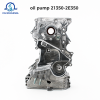 Conjunto de Bomba de Aceite y Tapa de Distribución de Motor Premium 21350-2E350 para Hyundai Elantra Tucson Kia Soul 2.0L 21350-2E310, G4NA G4NB G4NC