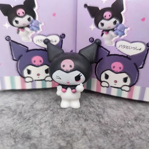 Personalización al por mayor Kawaii escritorio Pvc modelo juguete My Melody Kuromis Anime Mystery Blind Box figura de acción - Product Image 3