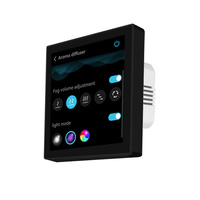 Wifi Zigbee Tuya Panneau de commande intelligent multifonctionnel pour la maison intelligente avec écran tactile LCD HD de 4 pouces à encastrer