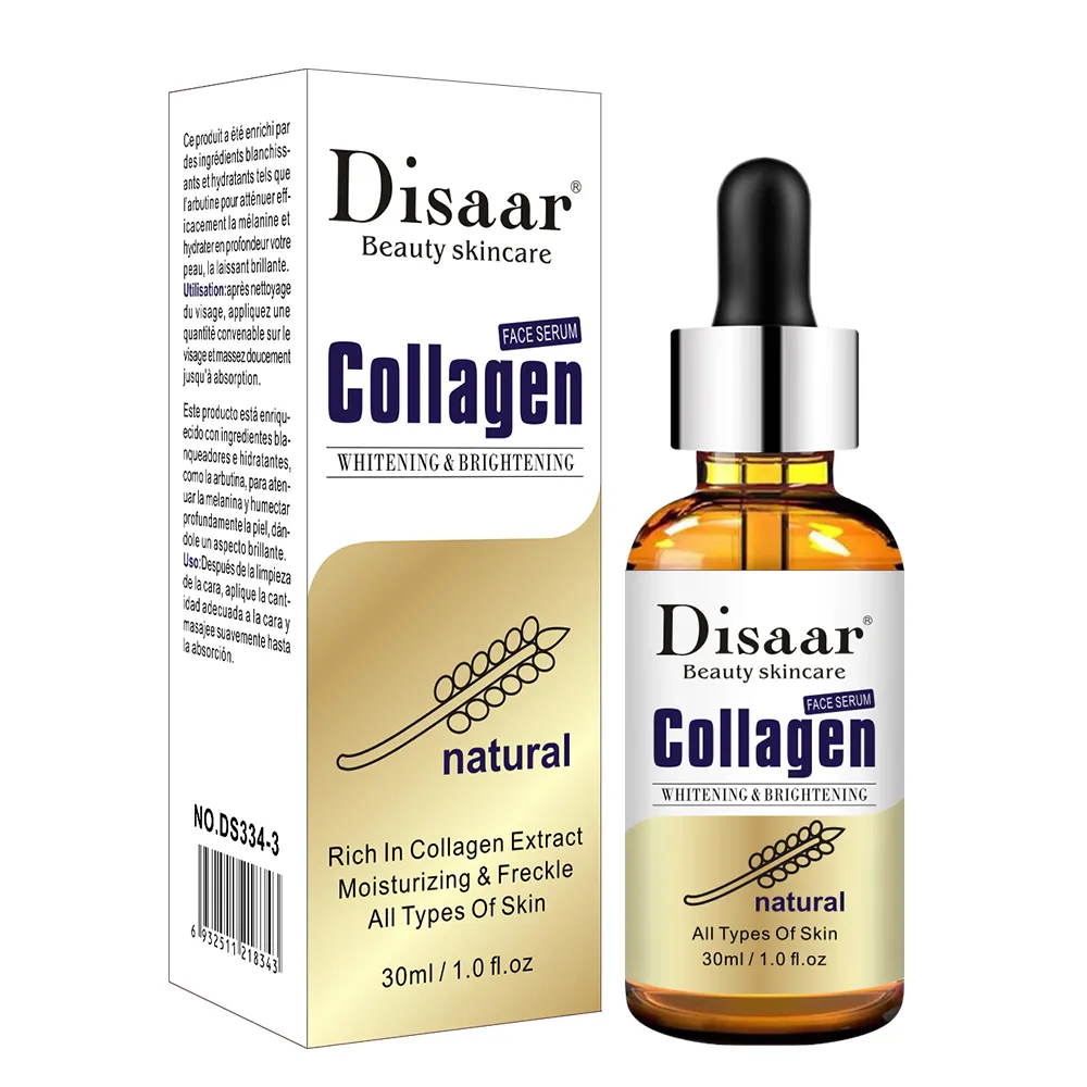 Disaar Beauty Serum ให้ความชุ่มชื้นผิว Brightening อินทรีย์ Collagen Face Serum