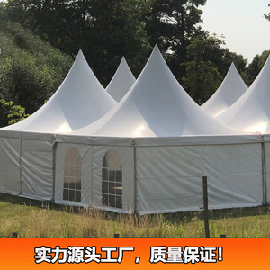 เต็นท์ทรงเจดีย์กลางแจ้ง อลูมิเนียม 5 เมตร หลังคาทรงยุโรป สำหรับงานโฆษณา หรือจัดแสดงรถยนต์ - Product Image 2