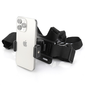 Kit d'accessoires pour caméra d'<span class=keywords><strong>action</strong></span> tout-en-un, <span class=keywords><strong>sangle</strong></span> de tête, <span class=keywords><strong>sangle</strong></span> de poitrine, support réglable pour GoPro Hero Phone - Product Image 5