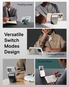 Soporte Magnético para Tarjetas y Soporte de Escritorio con Diseño de Mariposa Compatible con <span class=keywords><strong>Apple</strong></span> iPhone 17 Pro (Estilo a Juego) - Product Image 5