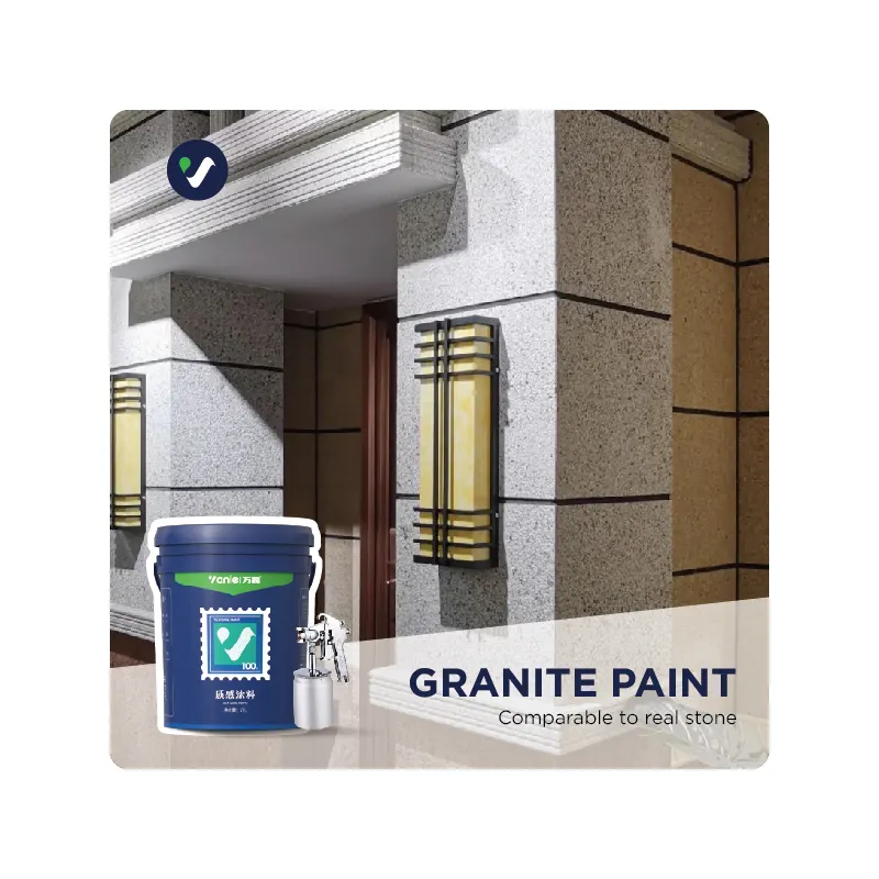 Wanlei vente en gros de peinture de granit peinture de pierre de marbre pour l'extérieur