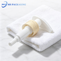 Pompe à lotion de vente directe d'usine 24/410 et 28/410 tailles distributeur de lotion à verrouillage gauche et droit bouteille en PET