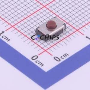 TAEF-25N-V-T/R Tactile Switch SMD Switch Single Pole Single Throw Round Button 2N Vertical Mount - Product Image 1