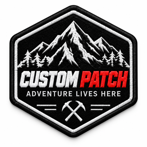 Certified Factory Black Outdoor Style Custom Logo Embroidered Patch Laser Cut Hook And Loop Embroidery Patches - Product Image 4