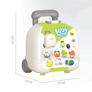 Sonajero para bebé, juguete suave de varias etapas para bebés de 0 a 24 meses, juguete educativo para la dentición con forma de bola y diseño colorido - Product Image 4