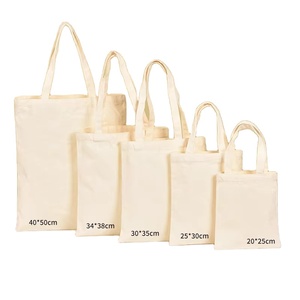 กระเป๋าผ้าแคนวาสคุณภาพสูงแบบขายส่ง พิมพ์โลโก้ของคุณได้ตามต้องการ - Product Image 1