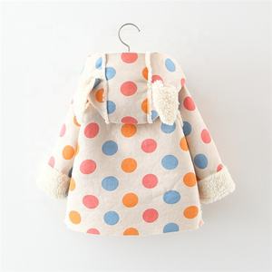 Abbigliamento per Bambini all'Ingrosso, <span class=keywords><strong>Cappotto</strong></span> Invernale in <span class=keywords><strong>Pelliccia</strong></span> per Bambine - Product Image 4