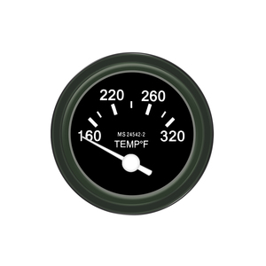 Wenle olio Temp Auto Gauge160-320 Celsius Auto strumento Hummerr indicatore temperatura olio 6685-00-936-2138/MS 24542-2 indicatore Hamvee - Product Image 1