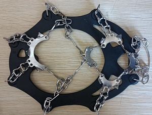 Ramponi da Ghiaccio e Neve con 10-18 Punte, Grip Antiscivolo per <span class=keywords><strong>Scarpe</strong></span> e Stivali per Camminata Sicura SAC02A - Product Image 4