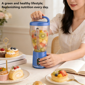 Mixeur portable rechargeable sans fil USB pour smoothies, milkshakes et fruits, avec lame intégrée - Product Image 2