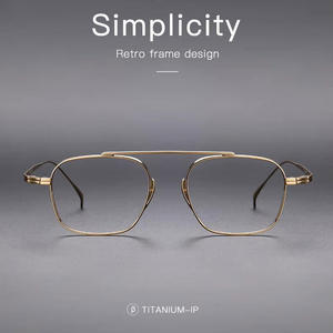 <span class=keywords><strong>Gafas</strong></span> <span class=keywords><strong>de</strong></span> Diseño <span class=keywords><strong>de</strong></span> Alta Calidad para Hombre, Monturas Grandes, Lentes Personalizadas, Monturas <span class=keywords><strong>de</strong></span> Titanio Puro - Product Image 3