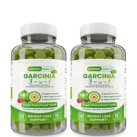 Gummies à la Garcinia Cambogia en marque privée OEM, gummies brûle-graisses avec extrait de thé vert et de cétones, gummies à la Garcinia pour un ventre plat