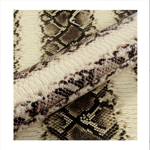 <strong>Pythons</strong> Designs PVC Leather Snake Embossed Synthetic Leather for Bags and Shoes - Product Image 4