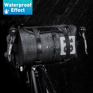 Paquete de <span class=keywords><strong>manillar</strong></span> impermeable para ciclismo, <span class=keywords><strong>bolsa</strong></span> frontal para almacenamiento de bicicletas de montaña, <span class=keywords><strong>bolsa</strong></span> seca para cuadro de bicicleta, <span class=keywords><strong>bolsa</strong></span> de tubo superior para cajas de almacenamiento - Product Image 3