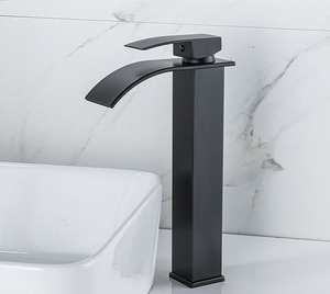 Grifo de <span class=keywords><strong>cascada</strong></span> para lavabo de pared, grifo de agua fría y caliente, grifo de bañera, grifo de ducha - Product Image 6