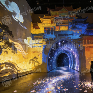 Factory Direct Immersive Tunnel Projection System <b>3D</b> Mapping Display Interactive Content <b>Projector</b> Solution - Product Image 3