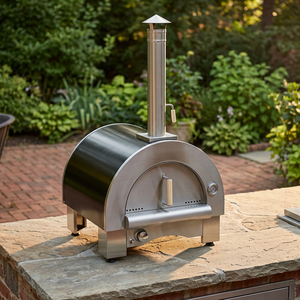 Four à pizza électrique moderne de qualité supérieure, barbecue - Portable, étanche, écologique, cuisine extérieure, construction en acier inoxydable - Product Image 3