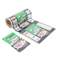 Film en rouleau de sachet laminé en aluminium BOPP de qualité alimentaire pour la vente en gros aux fabricants, idéal pour les poudres protéinées et les chips